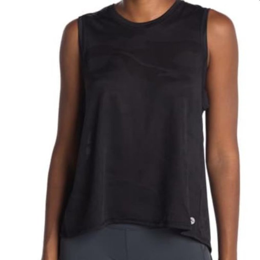 X by Gottex Back Tie Workout Tank Top NWT